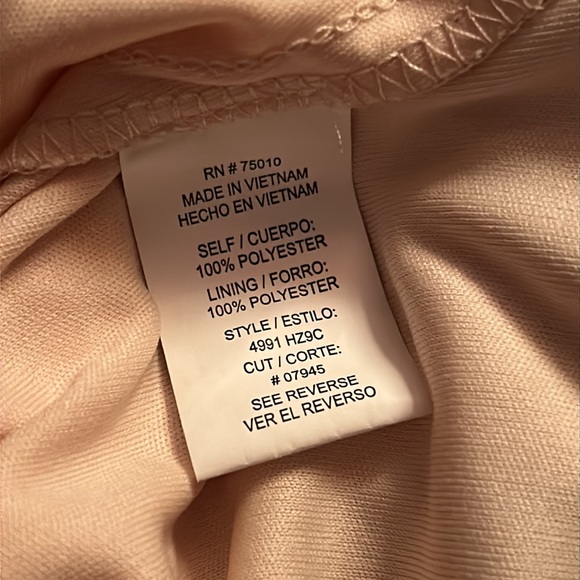 City Triangles romantic feminine pretty light sheer flowing floral shell - Picture 7 of 7